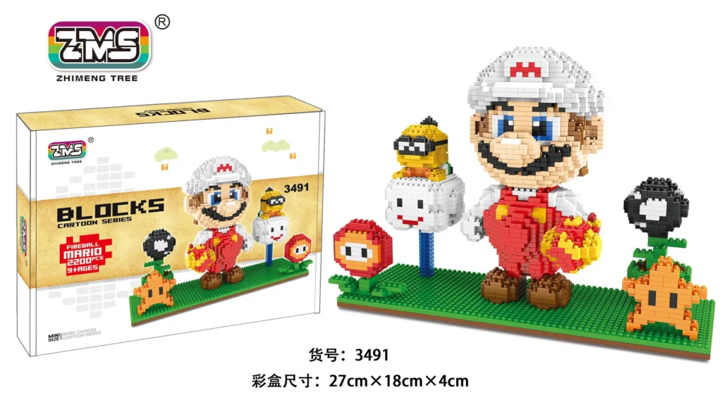 MINISO 3491 Cute Mario Game Micro Figures