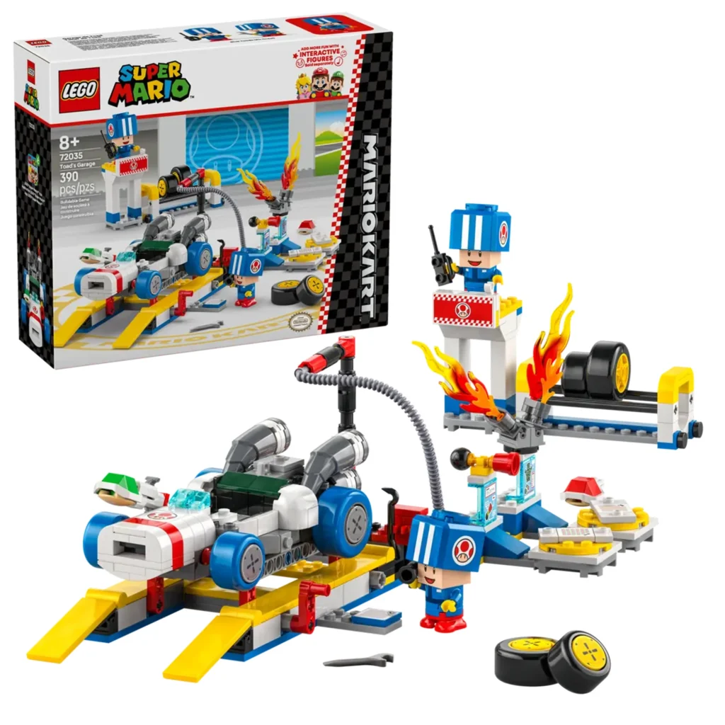 LG 72035 Mario Kart – Toad’s Garage Creative Building Block